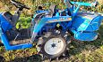 Mini-Tractor met frees