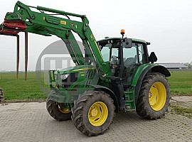 Tractor met voorlader