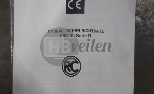 Hydraulisch richtset