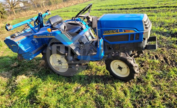 Mini-Tractor met frees